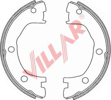 Villar 629.0723 - Bremžu loku kompl., Stāvbremze ps1.lv