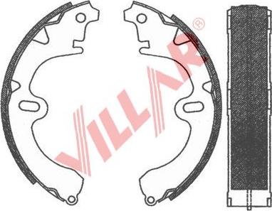 Villar 629.0779 - Bremžu loku komplekts ps1.lv