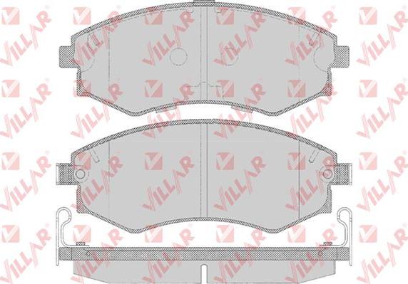 Villar 626.0640 - Bremžu uzliku kompl., Disku bremzes ps1.lv