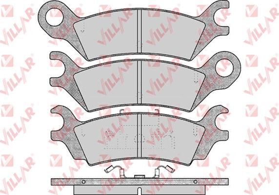 TOMEX brakes TX 11-43 - Bremžu uzliku kompl., Disku bremzes ps1.lv