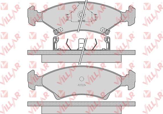 Japanparts J PA-K02AF - Bremžu uzliku kompl., Disku bremzes ps1.lv