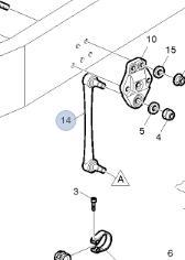 Volvo 3986433 - Stiepnis / Atsaite, Stabilizators ps1.lv