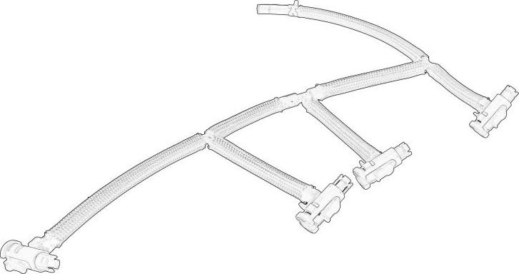 VAG 04L130235L - Šļūtene, Degvielas noplūde ps1.lv