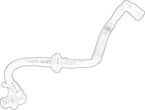 VAG 1K0612041FL - Vakuuma šļūtene, Bremžu sistēma ps1.lv