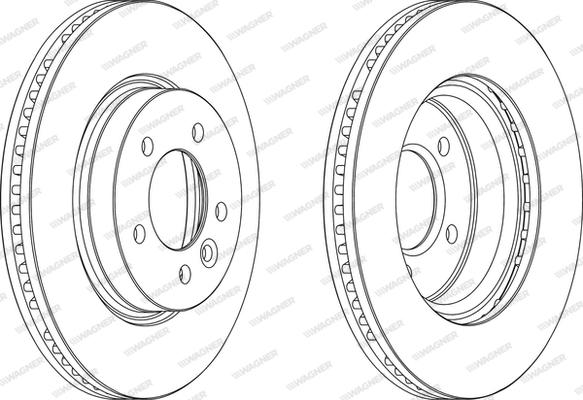 Wagner WGR1430-1 - Bremžu diski ps1.lv