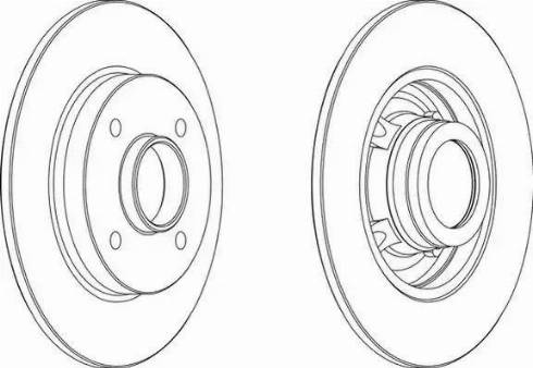 Brake Engineering DI956714S - Bremžu diski ps1.lv