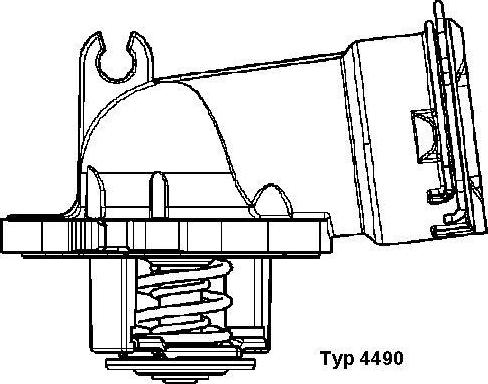 WAHLER 4490.87D - Termostats, Dzesēšanas šķidrums ps1.lv