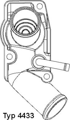 WAHLER 4433.92D - Termostats, Dzesēšanas šķidrums ps1.lv