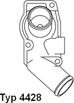 WAHLER 4428.92D - Termostats, Dzesēšanas šķidrums ps1.lv