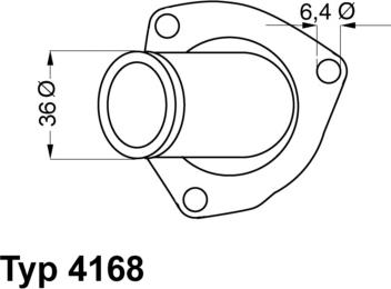 WAHLER 4168.92D - Termostats, Dzesēšanas šķidrums ps1.lv