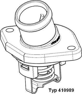 WAHLER 41098987D - Termostats, Dzesēšanas šķidrums ps1.lv