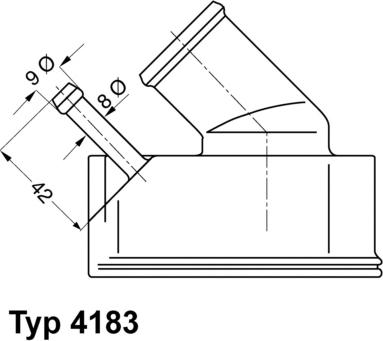 WAHLER 4183.82D - Termostats, Dzesēšanas šķidrums ps1.lv