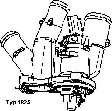 WAHLER 4825.98D - Termostats, Dzesēšanas šķidrums ps1.lv