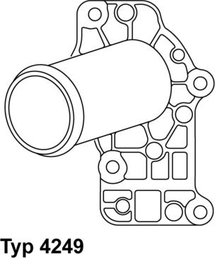 WAHLER 4249.83D - Termostats, Dzesēšanas šķidrums ps1.lv