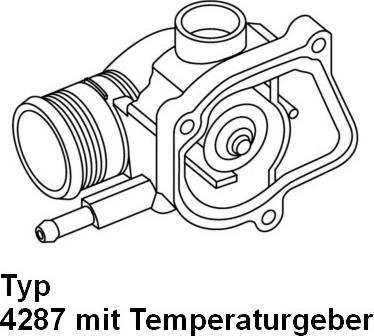 WAHLER 428792D - Termostats, Dzesēšanas šķidrums ps1.lv