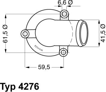 WAHLER 4276.87D - Termostats, Dzesēšanas šķidrums ps1.lv