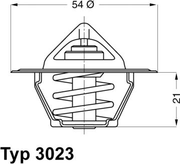 WAHLER 302387D - Termostats, Dzesēšanas šķidrums ps1.lv