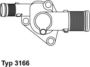 WAHLER 3166.89D - Termostats, Dzesēšanas šķidrums ps1.lv