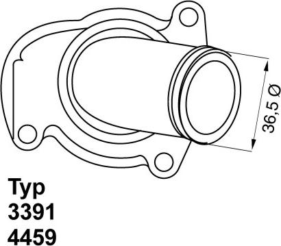 WAHLER 4459.92D - Termostats, Dzesēšanas šķidrums ps1.lv