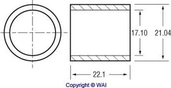 WAI 62-92600 - Bukse, Startera vārpsta ps1.lv