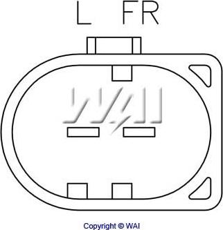 WAI IB238 - Ģeneratora sprieguma regulators ps1.lv