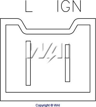 WAI ID1010 - Ģeneratora sprieguma regulators ps1.lv