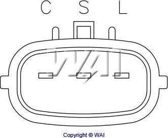 WAI IM547 - Ģeneratora sprieguma regulators ps1.lv