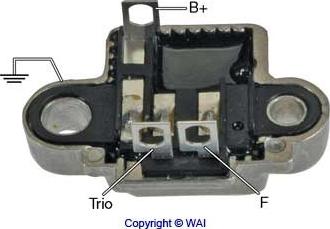 WAI IN218 - Ģeneratora sprieguma regulators ps1.lv