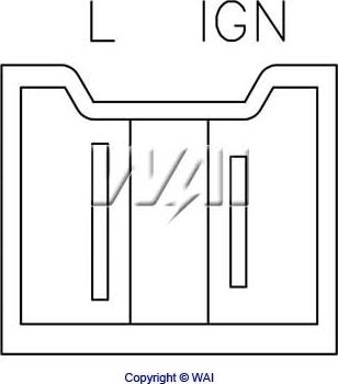 WAI M512HD - Ģeneratora sprieguma regulators ps1.lv