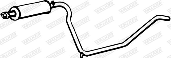 Walker 13109 - Vidējais izpl. gāzu trokšņa slāpētājs ps1.lv