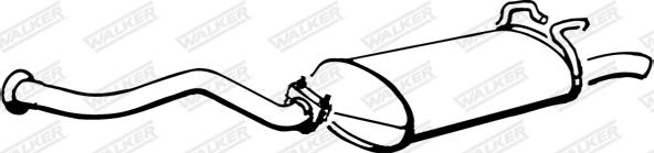 Walker 17243 - Izplūdes gāzu trokšņa slāpētājs (pēdējais) ps1.lv