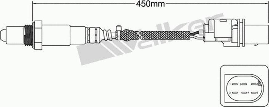 Walker 80095008 - Lambda zonde ps1.lv