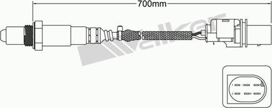 Walker 800-95015 - Lambda zonde ps1.lv