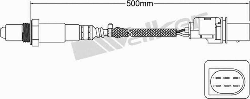 Walker 800-95016 - Lambda zonde ps1.lv