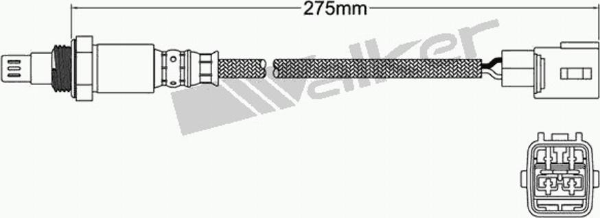 Walker 250-54050 - Lambda zonde ps1.lv