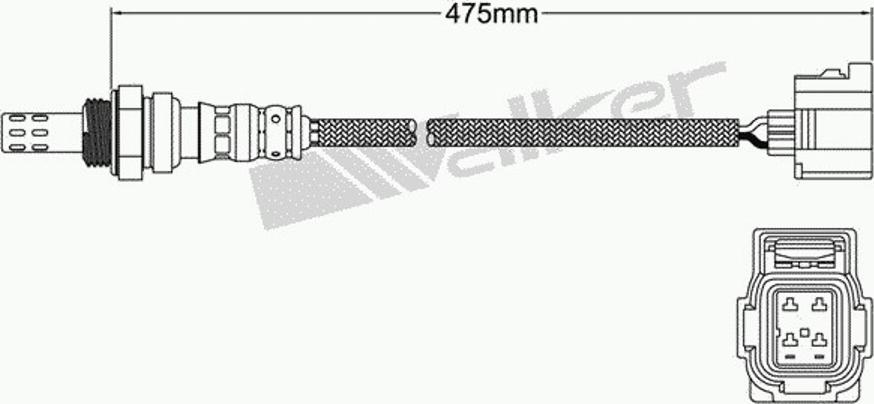 Walker 250-24460 - Lambda zonde ps1.lv