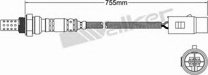 Walker 250-24007 - Lambda zonde ps1.lv