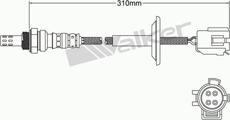 Walker 250-24081 - Lambda zonde ps1.lv