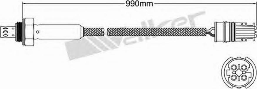 Walker 250-24810 - Lambda zonde ps1.lv