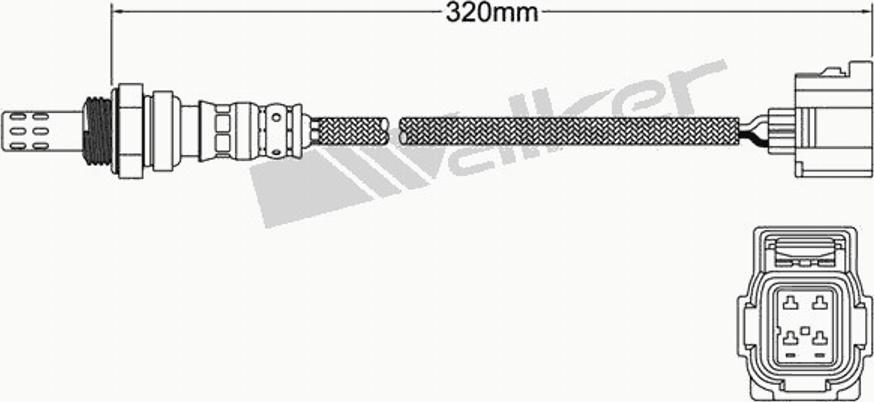 Walker 25024345 - Lambda zonde ps1.lv