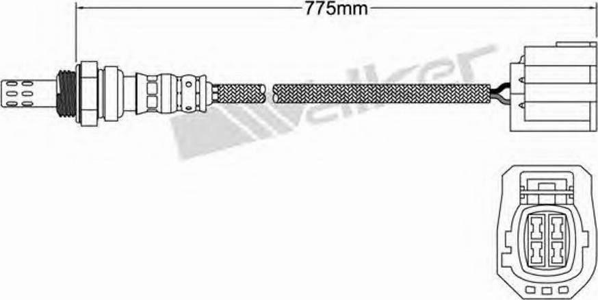 Walker 250-24718 - Lambda zonde ps1.lv