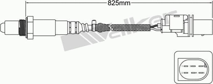 Walker 250-25045 - Lambda zonde ps1.lv