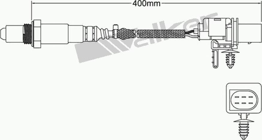 Walker 250-25034 - Lambda zonde ps1.lv