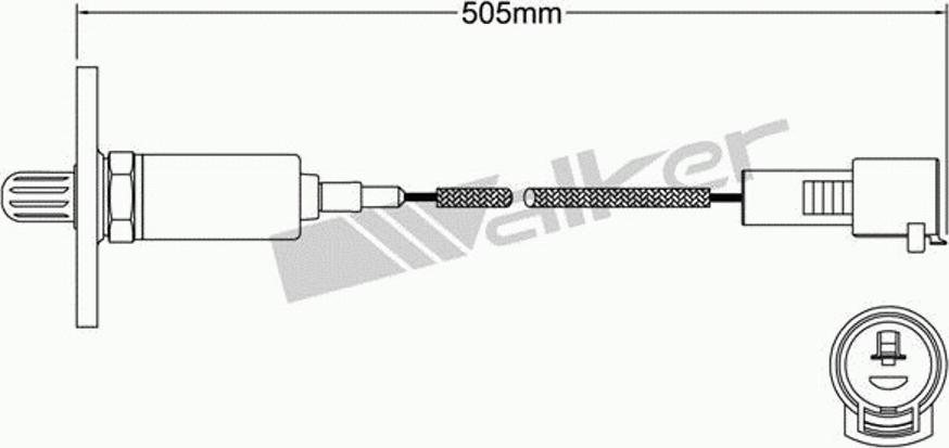 Walker 250-21056 - Lambda zonde ps1.lv