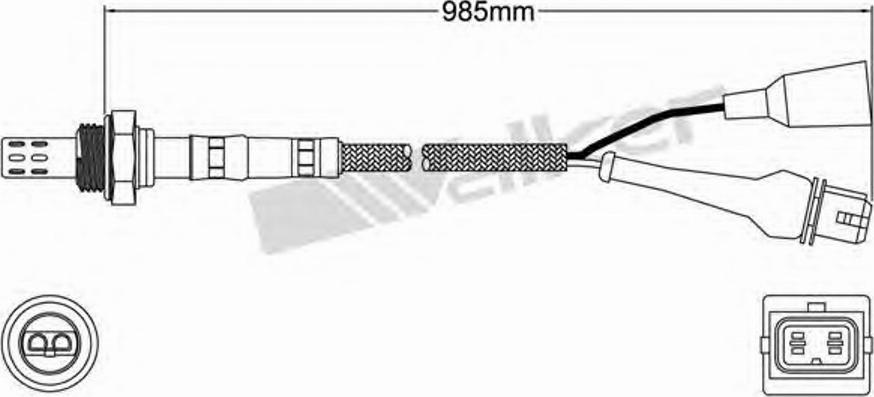 Walker 250-23019 - Lambda zonde ps1.lv