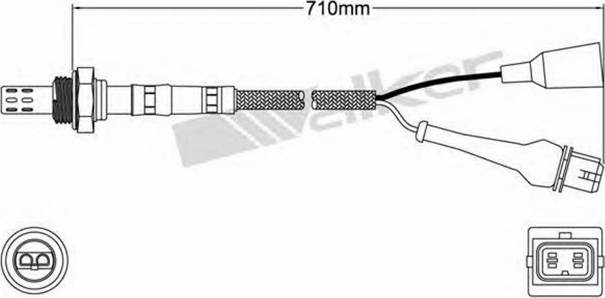 Walker 250-23028 - Lambda zonde ps1.lv