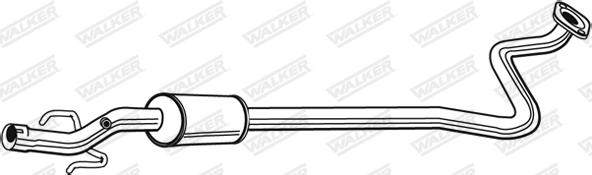 Walker 22749 - Vidējais izpl. gāzu trokšņa slāpētājs ps1.lv