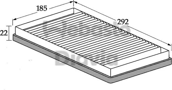 Webasto 82D0325021A - Filtrs, Salona telpas gaiss ps1.lv