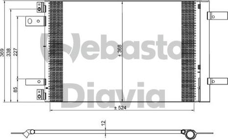 Webasto 82D0226298MA - Kondensators, Gaisa kond. sistēma ps1.lv