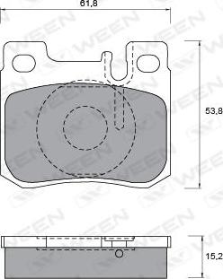 Pagid 8DB 355 007-671 - Bremžu uzliku kompl., Disku bremzes ps1.lv